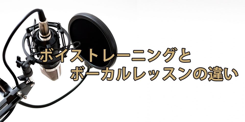 【動画】ボイストレーニングとボーカルレッスン~違いと目的を解説~
